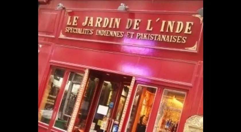 Restaurant Le Jardin De L'inde Paris