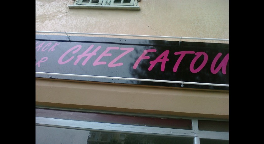 Restaurant Snack Bar Chez Fatou Menton