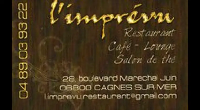 Restaurant L'imprévu Cagnes-sur-mer