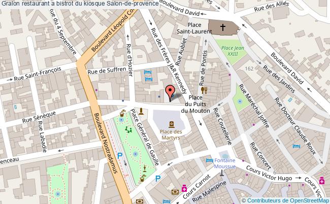 Restaurant A Bistrot Du Kiosque Salon-de-provence