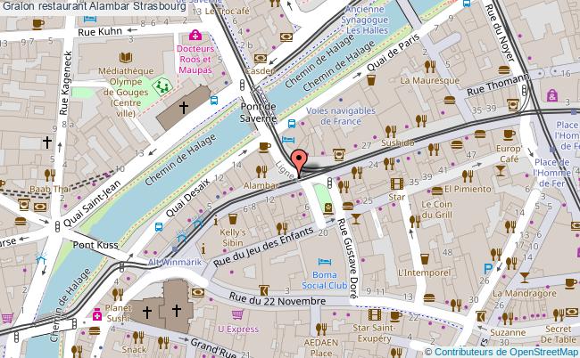 plan Alambar Strasbourg
