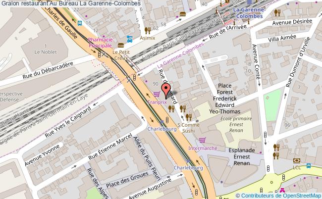 plan Au Bureau La Garenne-Colombes