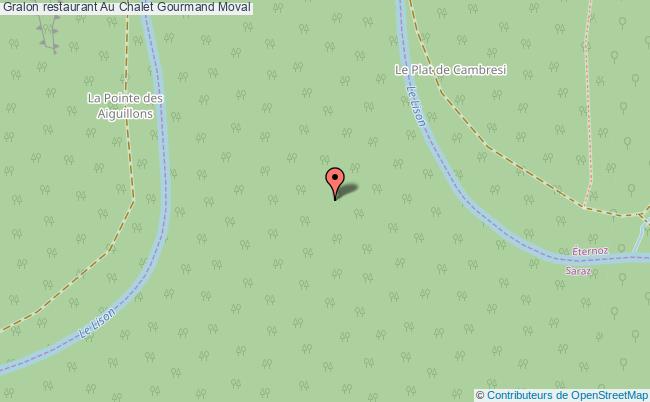 plan Au Chalet Gourmand Moval