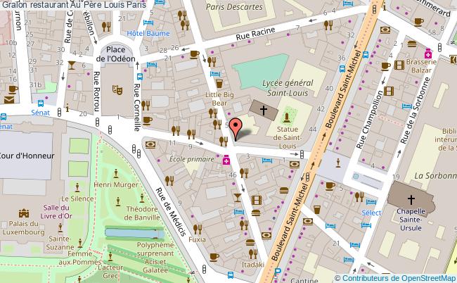 plan Au Père Louis Paris