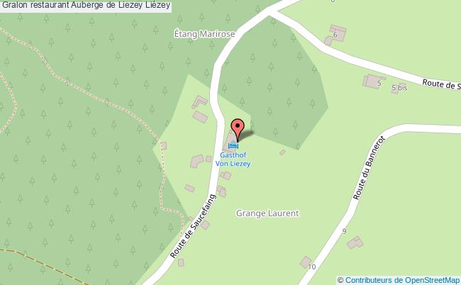 plan Auberge de Liezey Liézey