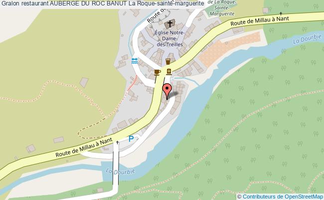 plan AUBERGE DU ROC BANUT La Roque-sainte-marguerite