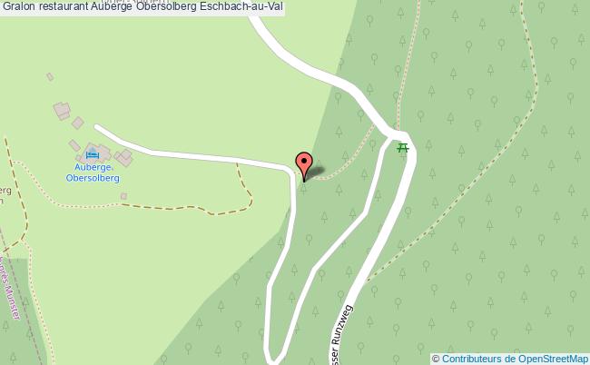 plan Auberge Obersolberg Eschbach-au-Val