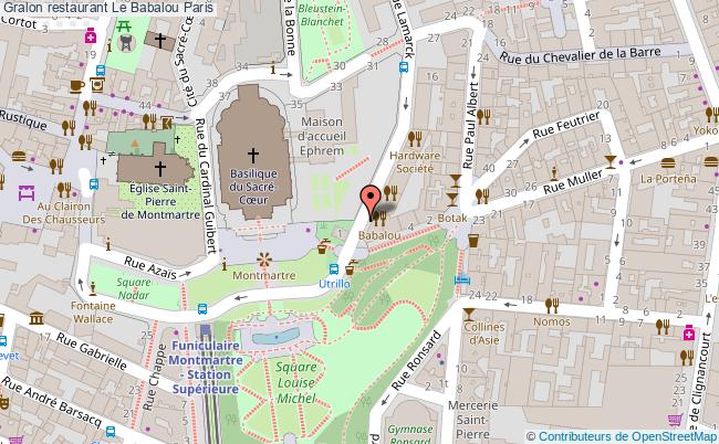 plan Babalou Paris