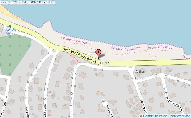 plan Belarra Ciboure