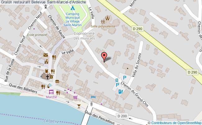 plan Bellevue Saint-Marcel-d'Ardèche