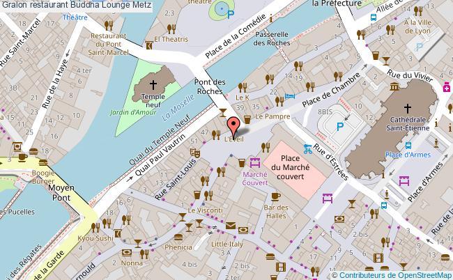 plan Buddha Lounge Metz