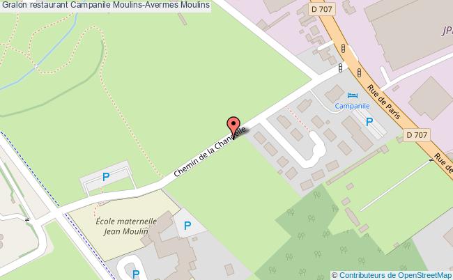 plan Campanile Moulins-Avermes Moulins