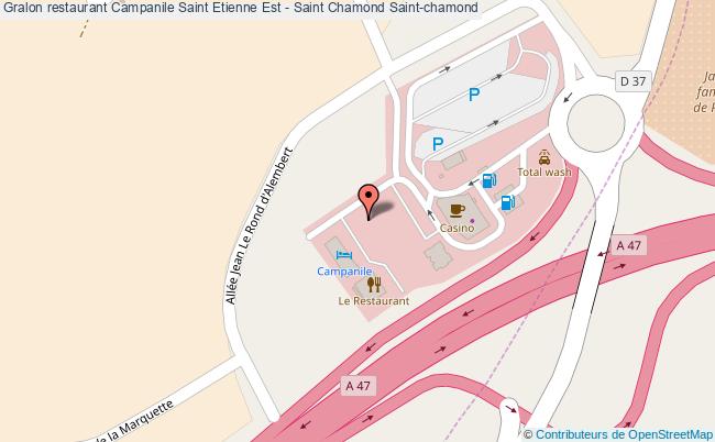 plan Campanile Saint Etienne Est - Saint Chamond Saint-chamond