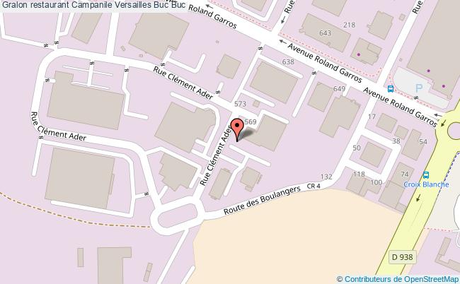 plan Campanile Versailles Buc Buc