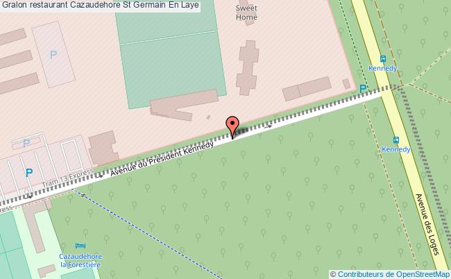 plan Cazaudehore St Germain En Laye