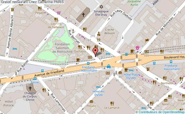 plan Chez Catherine PARIS