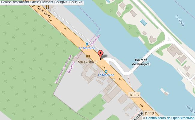 plan Chez Clément Bougival Bougival