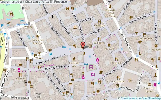 plan Chez Laurette Aix En Provence