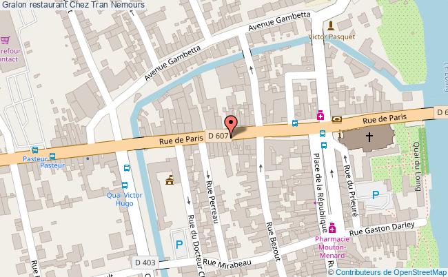 plan Chez Tran Nemours
