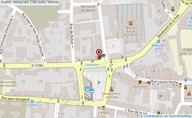 plan Côté patio Vannes