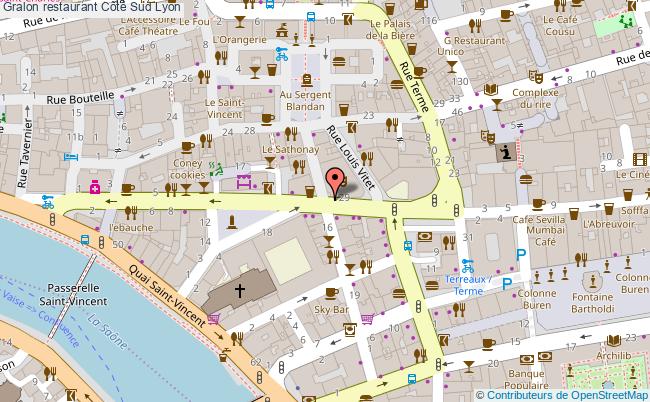 plan Côté Sud Lyon