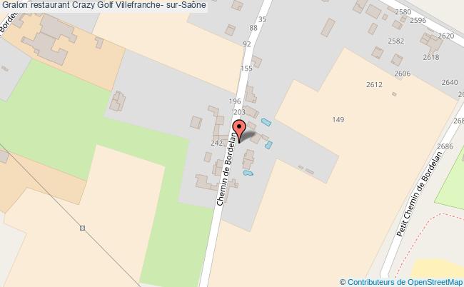 plan Crazy Golf Villefranche- sur-Saône