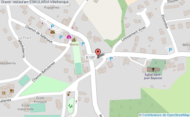 plan ESKULARIA Villefranque