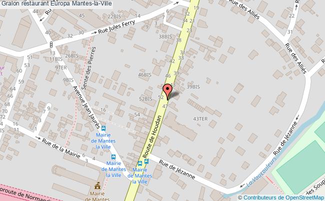plan Europa Mantes-la-Ville
