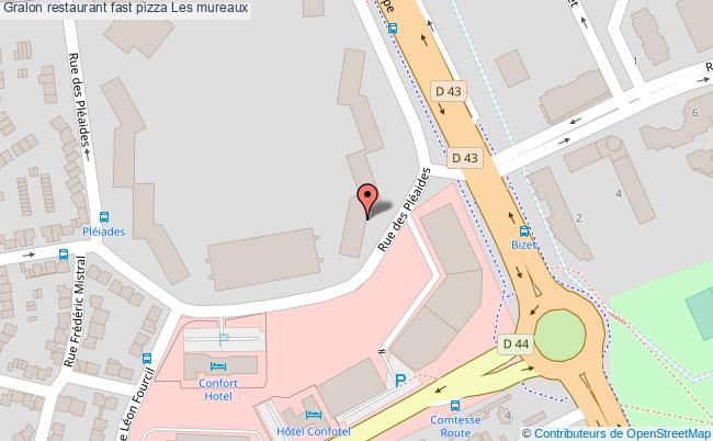 plan fast pizza Les mureaux