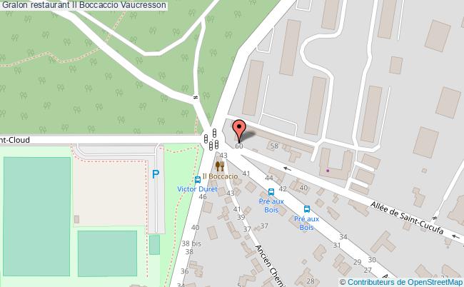 plan Il Boccaccio Vaucresson