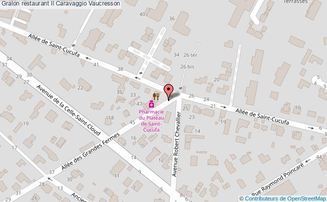 plan Il Caravaggio Vaucresson