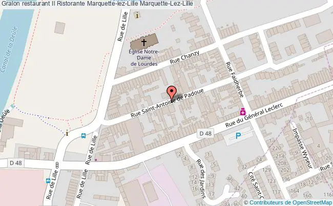 plan Il Ristorante Marquette-lez-Lille Marquette-Lez-Lille