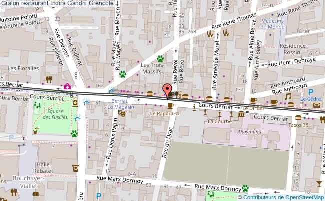 plan Indira Gandhi Grenoble