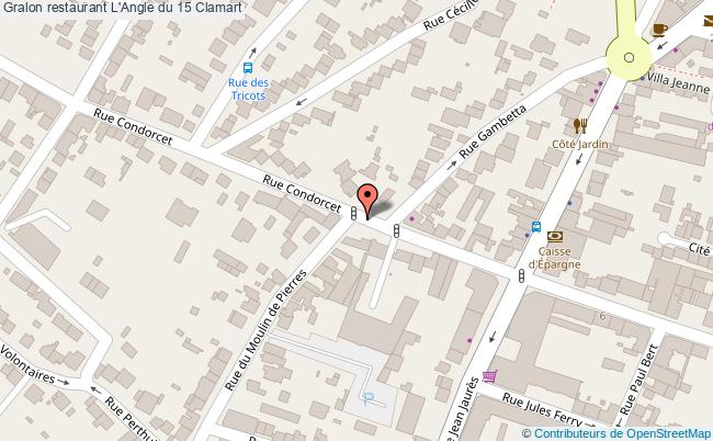 plan L'Angle du 15 Clamart