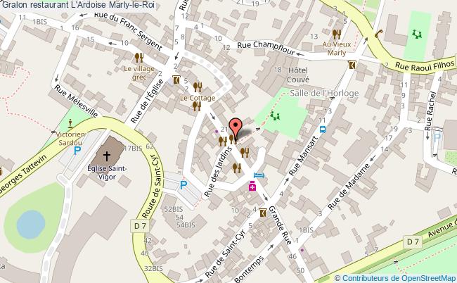 plan L'Ardoise Marly-le-Roi