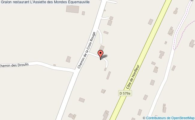 plan L'Assiette des Mondes Équemauville