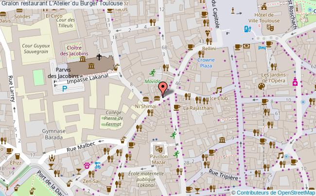 Restaurant L Atelier Du Burger Toulouse