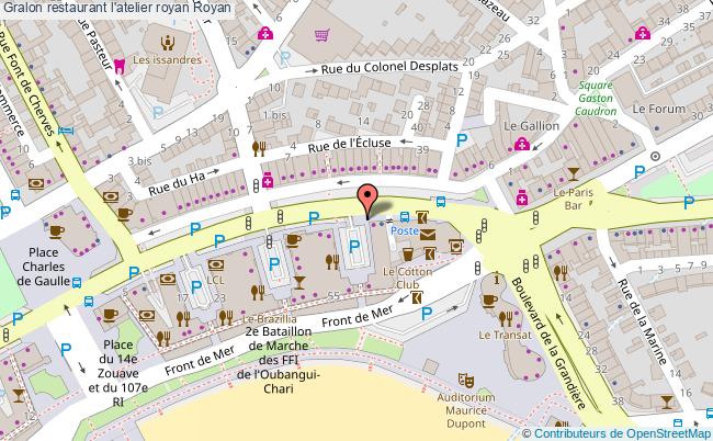 plan l'atelier royan Royan