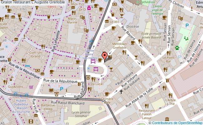 plan L'Auguste Grenoble