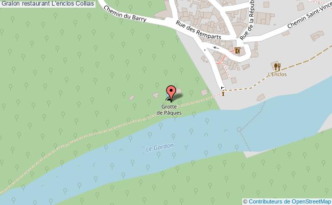 plan L'enclos Collias