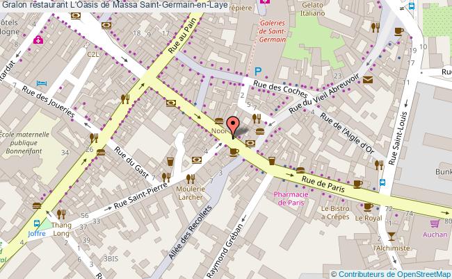 plan L'Oasis de Massa Saint-Germain-en-Laye