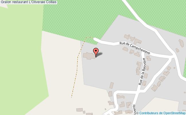plan L'Oliveraie Collias