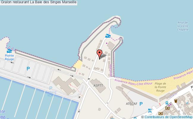 plan La Baie des Singes Marseille