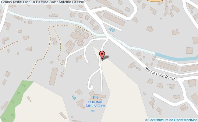 plan La Bastide Saint Antoine Grasse