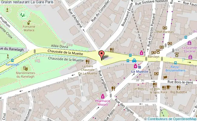 plan La Gare Paris