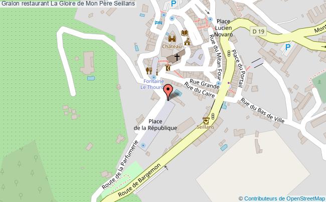 plan La Gloire de Mon Père Seillans