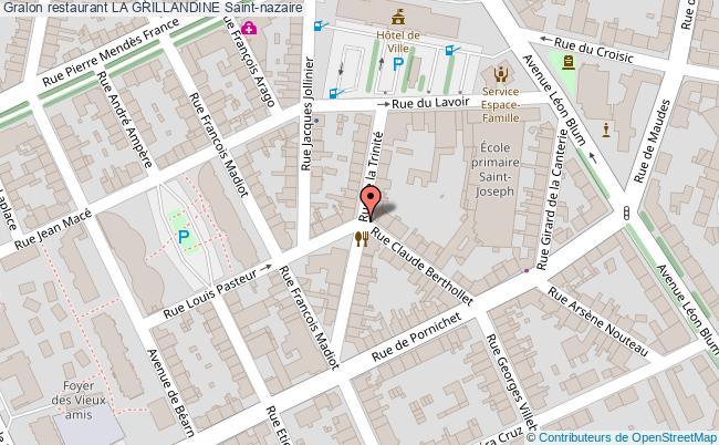 plan LA GRILLANDINE Saint-nazaire