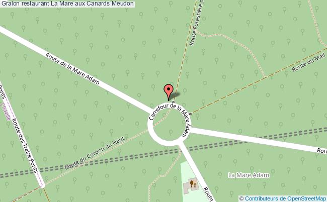 plan La Mare aux Canards Meudon