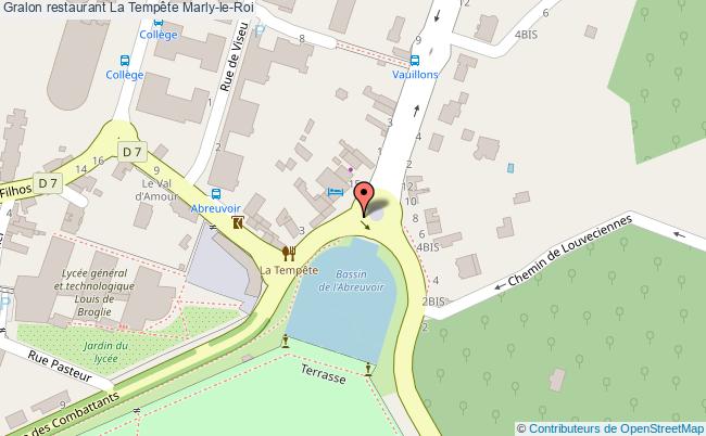 plan La Tempête Marly-le-Roi