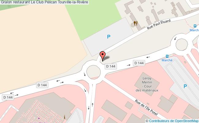 plan Le Club Pélican Tourville-la-Rivière